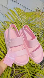 Sandal Hazana Tali Belakang Wanita Terbaru Sendal Selop Wanita Kekinian Empuk Murah Anti Slip