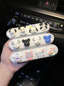 Cute Car Parking Number Plate Ladies Personalized Creative Interior Move Car Ornament Lovely Internet Red Move Car Phone Plate