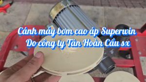 Cánh Bơm Nước Chính Hãng Tân Hoàn Cầu 1.5HP 1100w | Đường Kính 145mm Trục Ren 10mm ( Cánh Thuận )