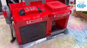 🌈เล่นเด็ก รถดับเพลิง รถพยาบาล รถตำรวจ 🔥 Fire service 🔥 รถดับเพบิง สถานีดับเพลิง