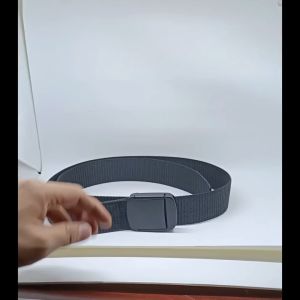 Ikat Pinggang Pria Ban Pinggang Anti Detector Bahan Katun Polyster Murah