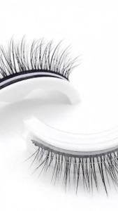 Glue-Free Fishtail False Eyelashes Cluster Natural Volume Thick Self-Adhesive Eyelashes Extension Makeup