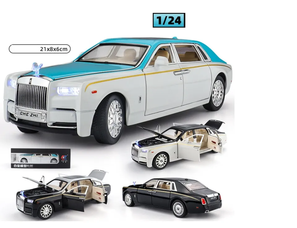 HCM]Xe mô hình Rolls Royce Phantom tỉ lệ 1:24 | Lazada.vn