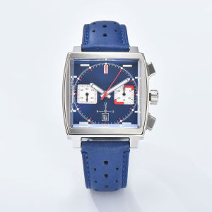 40mm luxury mens mechanical chronograph watch 7750 movement sapphire glass 7750 multi-functional chronograph business watch