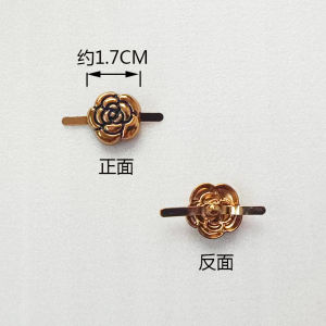 M Letter Shoe Buckle Decorative Metal Accessory for Single Shoes And Boots Glittering Rhinestone Decoration Fashionable Footwear Accessory