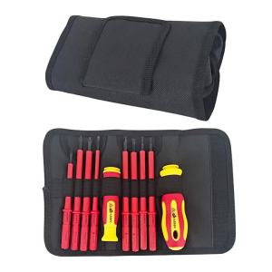 OLOEY | Bộ 10 Tuốc Nơ Vít Cách Điện Từ Hóa Cho Thợ Điện Thép Chrome-Vanadium 500V Dụng Cụ Chuyên Nghiệp Dùng Cho Sửa Chữa Điện Gia Dụng & Công Nghiệp