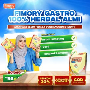 Fimory Gatro Ampuh Atasi Asam Lambung Dan Gerd Minuman Sereal Umbi Garut 100% Original