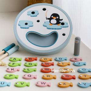 UMU | Magnetic Alphabet Fish Intelligence Enrichment Puzzle Toy