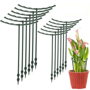 16/27cm Plastic Plant and Flower Support Bracket Greenhouse Orchard Bonsai Fixed Rod T-shaped Bracket Household Gardening Bonsai Tools