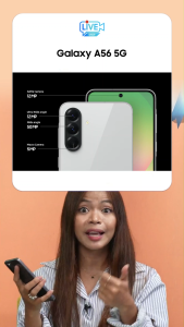 Samsung Galaxy A56 5G 12/256 GB [Upgrade dari 8/256 GB] - Awesome Pink