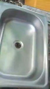 Dragonfly Kitchen Sink 304 Stainless Steel Heavy Duty Lababo 14x20 16x24 With PVC Strainer