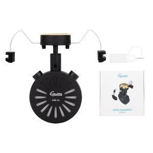 เครื่องเพิ่มความชื้นในรูเสียงกีตาร์ Guitto GHD-03 สำหรับกีตาร์คลาสสิกและกีตาร์โปร่ง อุปกรณ์เสริมสำหรับกีตาร์ พร้อมไฮโกรมิเตอร์