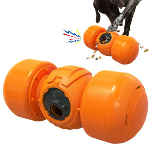 Treat Dispensing Dog Toys for Large Dogs Interactive Puzzle Slow Feeder Stimulating Roll and Squeak Dog Toys