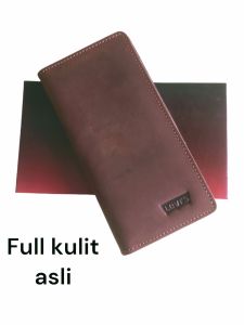 Terlaris Dompet panjang pria full kulit asli CREAZY HOURSE
