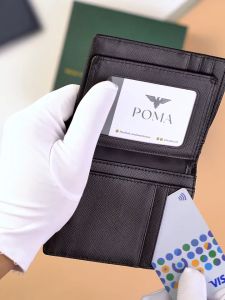 Ví Nam Da Bò Dáng Đứng Cao Cấp NHIỀU MÀU LỰA CHỌN - Bóp Nam Nhiều Ngăn Nhỏ Gọn Tiện Lợi BH 12 THÁNG