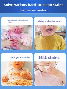 MONLEYTA | Explosion Salt Laundry Stain Remover Baby Clothes Whitening Bleaching Agent Genuine Product Infant And Toddler Color Fastener