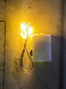 Đèn led đom đốm dài 2 mét 20 bóng - Vàng/Màu