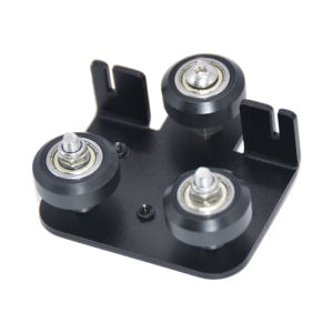 Ender 3/CR10 Extruder Back Support Plate Kit X Carriage Plate with Wheels Pulley Extruding Backplate For Ender3 Pro CR-10S S4 S5