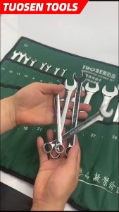Cờ lê với 2 đầu tròng và đầu mở TUOSEN đủ size từ 6mm 7mm 8mm 9mm 10mm 11mm 12mm 13mm 14mm 15mm 16mm 17mm 18mm 19mm 20mm 21mm 22mm 23mm 24mm 27mm 30mm 32mm 34mm 38mm 41mm