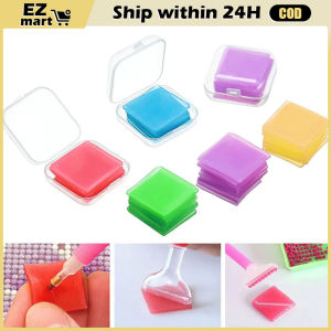 【Fast Shipping】 2*2cm Diamond Painting Clay Drilling Mud DIY Dotting Painting Glue Art Tools Cement DIY Glue