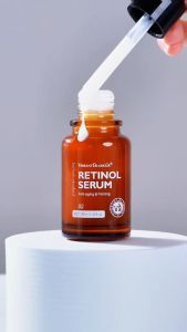 VIBRANT GLAMOUR Botanical Retinol Firming Serum 2.0 | Chống nhăn & nâng cơ | Bakuchiol + Peptide + Collagen | Serum Chống Lão Hóa Ngày & Đêm Cho Da Nhạy Cảm 30ml