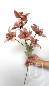 Bunga Artificial / Bunga Palsu / Bunga Putih / Bunga Coklat / Bunga Cream / Bunga Sunset