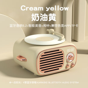 Panda K-Song Bluetooth Speaker Mini Integrated with Microphone Singing Microphone Birthday Gift for Girls Portable Wireless Soundbox