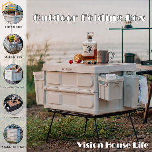 กล่องเก็บพับ 52L จัดของที่มองเห็น โต๊ะข้างตั้ง คำถามที่พบบ่อย กล่องพับกล้องเก็บรถยนต์ลำต้น เครื่องดื่มฝาไม้ ราคาใช้จ่ายเฉพาะ