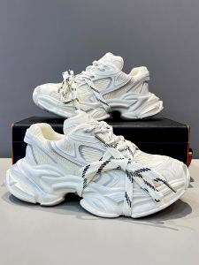 Paris 3XL Dad Shoes Mens 2025 New Style Ultra Popular Thick Bottom Heightening White Sports Casual Trendy Shoes