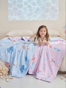 Luolai Kids | Washable Silk Summer Air Conditioner Quilt