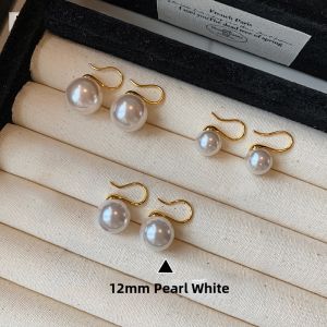 Circular Pearl S925 Silver Earrings