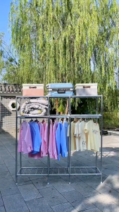 Tủ Quần Áo Vải Khung Thép Chốt Nối Hợp Kim Ống To Cực Đại 25mm 3 4 5  Buồng Bảo Hành 12 Tháng Siêu Chắc Chắn