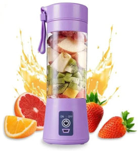 แบบพกพามินิไฟฟ้าคั้นน้ําผลไม้ 380ml มือถือ Smoothie Maker USB ชาร์จเครื่องปั่นคั้นสดผลไม้ส้มมะนาวเครื่องปั่น