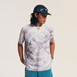 Monterest | Áo Thun Tay Ngắn In Tie Dye Chống Khuẩn Thấm Mồ Hôi