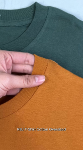 RBJ T-Shirt Cotton Oversized Pria 2079230321