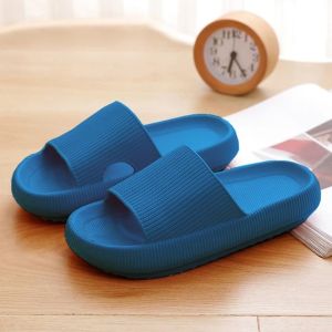 Japanese Eva thick soles slippers summer home with indoor bathroom shower ins soft bottom anti-slip male