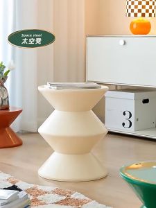 Nordic style Creative sofa side table living room bedroom coffee table simple bedside storage table