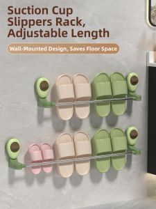 YUHANG | No-Drilling Water-Draining Suction Cup Extendable Shoe Rack