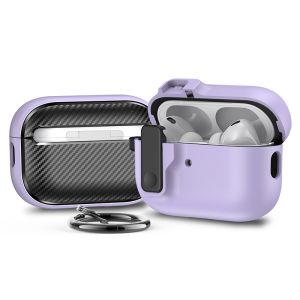 เลื่อยไฟฟ้ารถยนต์ใหม่เคสป้องกันสำหรับ2024 Airpods 4คลิปล็อกป้องกันการออกแบบฝาครอบสำหรับ Airpods Pro 2อุปกรณ์เสริมสำหรับหูฟัง Airpods 3