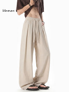 WMNM | Quần Tây Đùi Thẳng Như Vải Linen Từ Lyocell