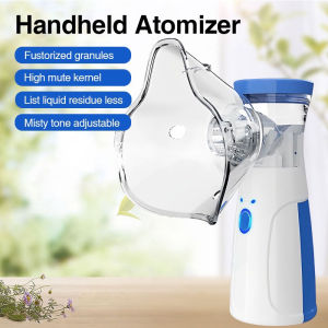 MELEDE Battery Type Nebulizer Portable Nebulizer Machine for Asthma for Baby for Adult Medical Ultrasonic Atomization Nebulizer