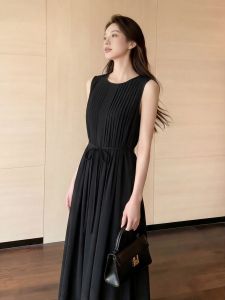 YIKEMAI | Stylish Minimalist Sleeveless Dress Large Size