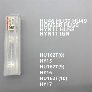 Bộ Dụng Cụ Thợ Khóa 2 Trong 1 Lishi Dành Cho HU39 HU46 HU49 HU56 HU58 HU162T(8) HU162T(9) HU162T(10) HON58R HYN11 HY15 HY16 HY17 - Dụng Cụ Mở Khóa Bằng Kim Loại