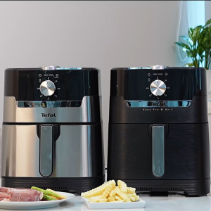 Tefal หม้อทอดไร้น้ำมัน 2in1 EASY FRY & GRILL CLASSIC 2IN1 OIL-LESS FRYER รุ่น EY501D66