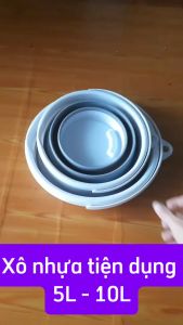 Xô Đựng Cá Xếp Gọn