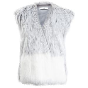 Belted Faux Fur Gilet