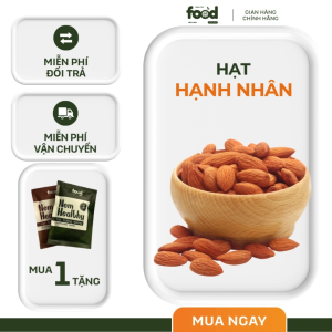 Hạnh Nhân Sống Đã Tách Vỏ Hạt Hạnh Nhân Hữu Cơ Hàng Mới Phù Hợp Cho Người Ăn Kiêng Đóng Túi