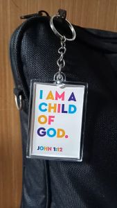 Gantungan Kunci Akrilik Kristen: Souvenir Ayat Alkitab untuk Natal, Paskah & Baptis