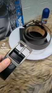 Thắt Lưng Da Bò Nam Thắt Lưng Nam Cao Cấp Thắt Lưng Khóa Đục Lỗ HK Cao Cấp BH 2 năm