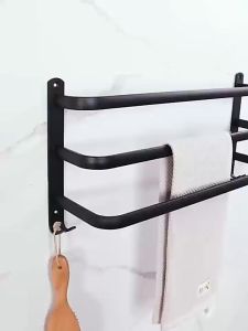 𝗛𝗢𝗩𝗘𝗟𝗦𝗛𝗢𝗣 Rak Gantungan Handuk Dinding Kamar Mandi Toilet Stainless Steel Minimalis Serbaguna